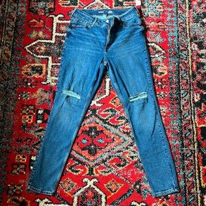 High Rise Distressed Old Navy Skinny Jeans